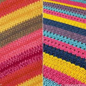 Power of Stripes Blankets Free Crochet Patterns