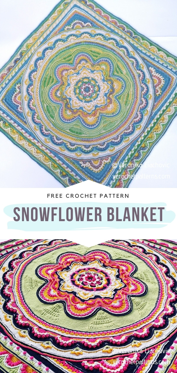 Snowflower blanket