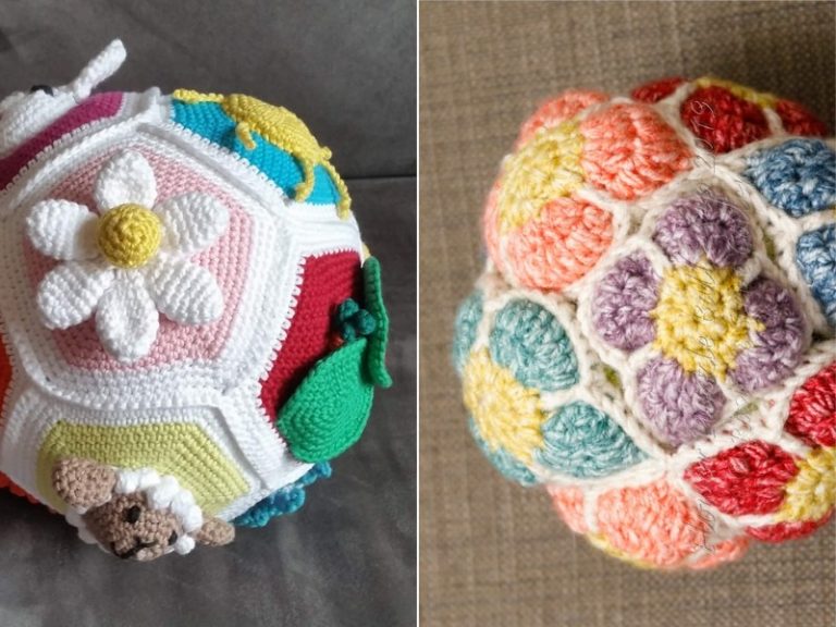 Educational Crochet Balls Free Patterns