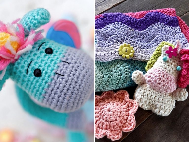 Playing with Unicorns Toys Free Crochet Patterns