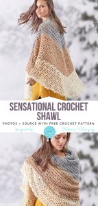 Trendy Girl's Favorite Crochet Shawls with Free Patterns