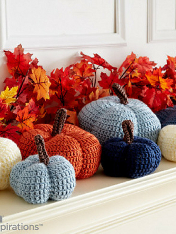 Harvest Crochet Pumpkins Free Pattern