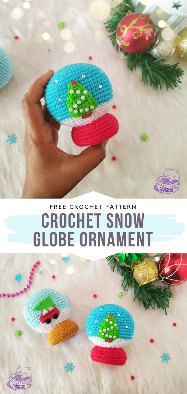 Crochet Snow Globe