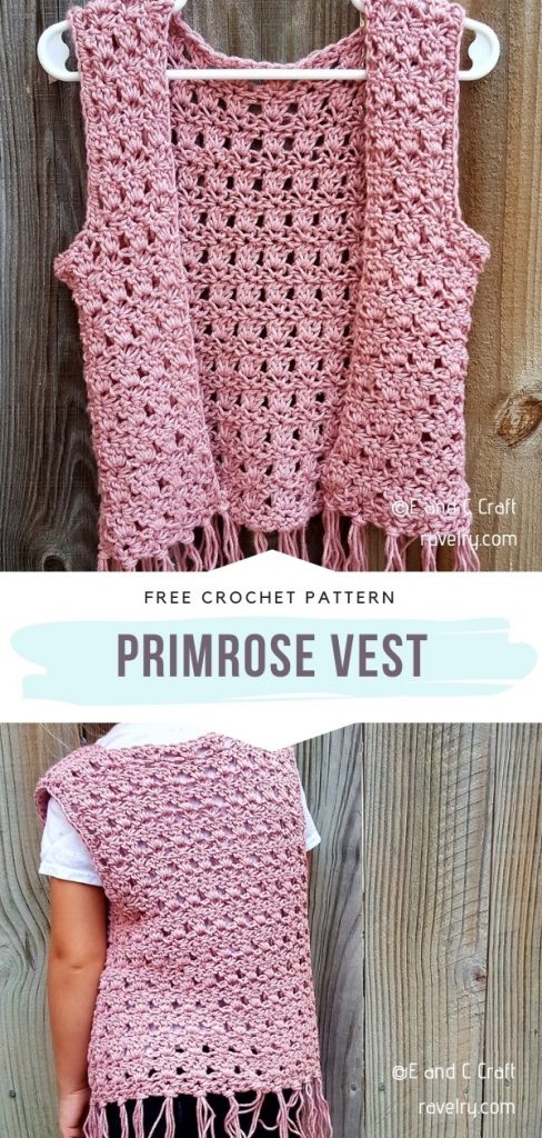 Little Girl's Favorite Crochet Vests with Free Patterns