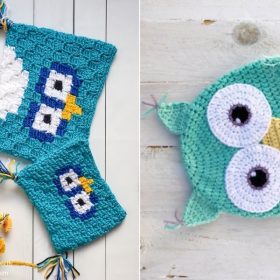 Adorable Owl Hats with Free Crochet Patterns