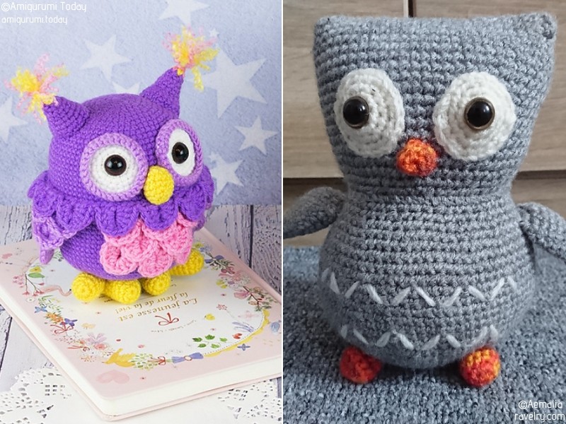 Awesome Owls Amigurumi Free Crochet Patterns
