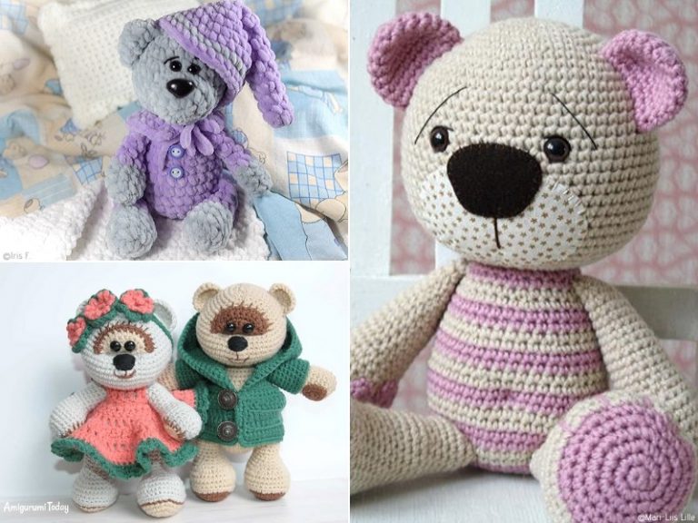 Softies from the Underwater with Free Knitting Patterns