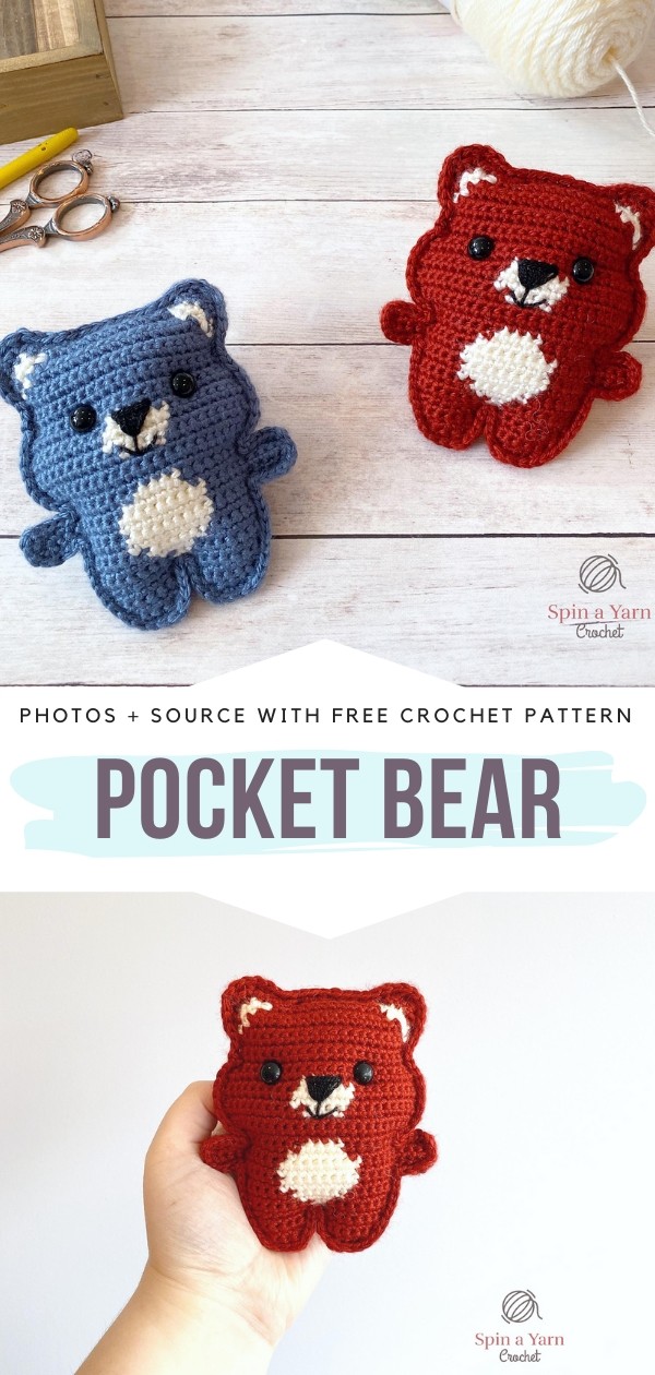 Crochet Pocket Bear