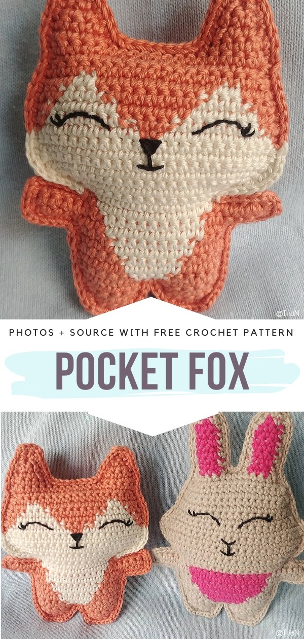 Crochet Pocket Fox
