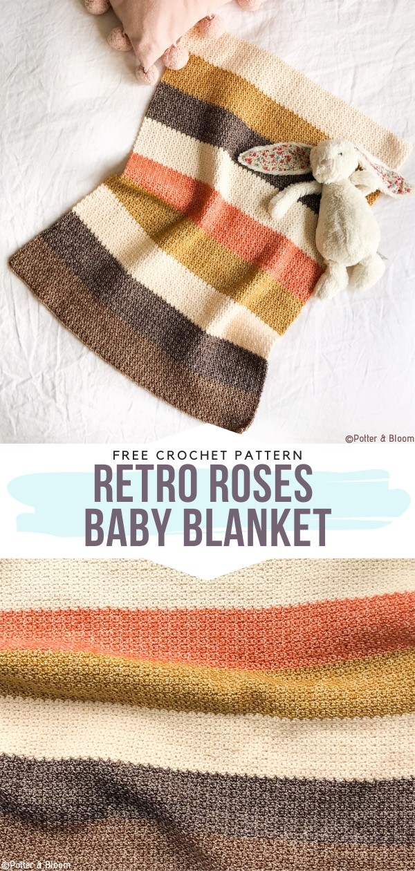 Retro Baby Blanket