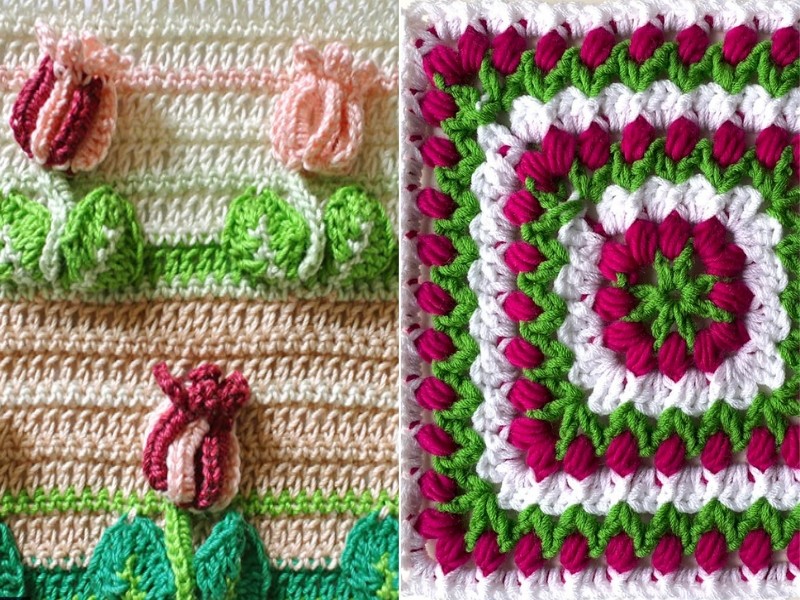 Our Favorite Tulip Crochet Ideas and Free Patterns