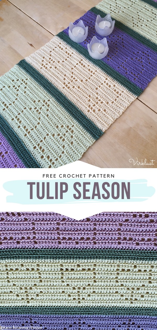 Tulip Table Runner