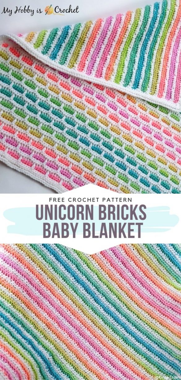 Unicorn Baby Blankets Free Crochet Patterns