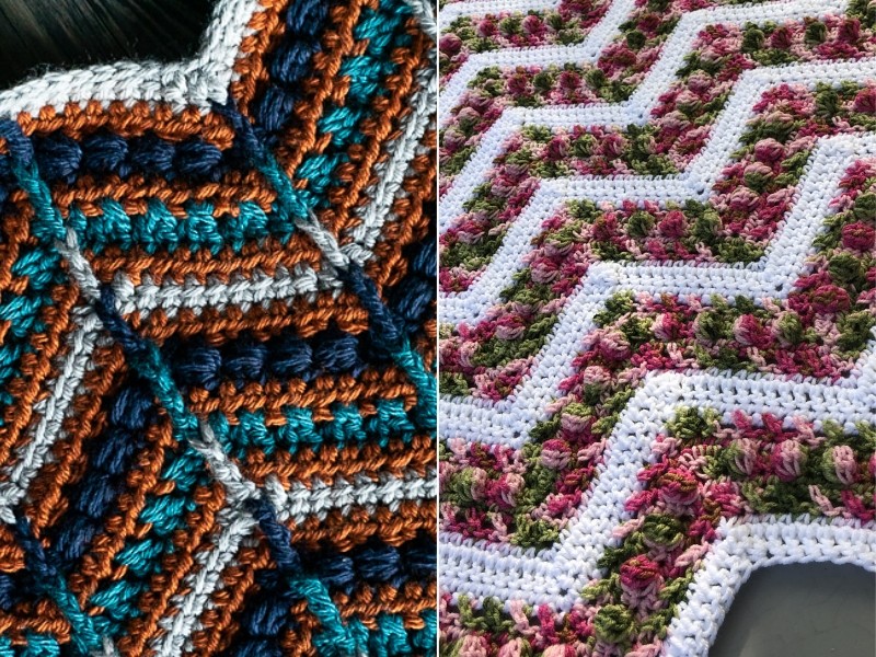 Awesome Chevron Crochet Blankets - Free Patterns