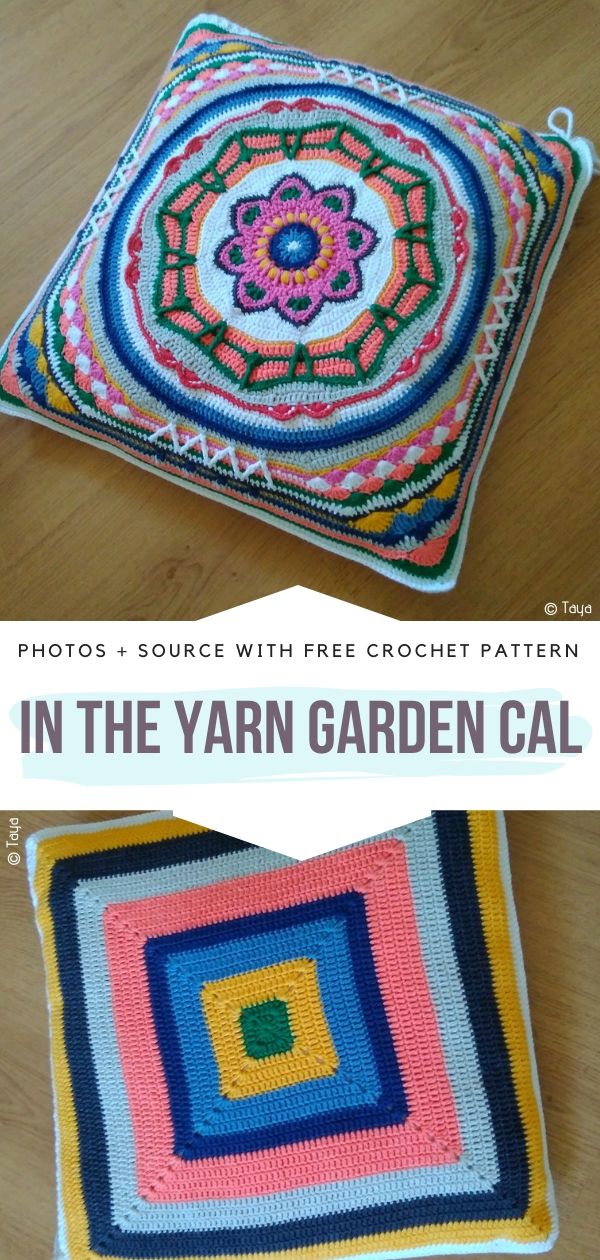 Free Crochet Pattern In the Yarn Garden CAL