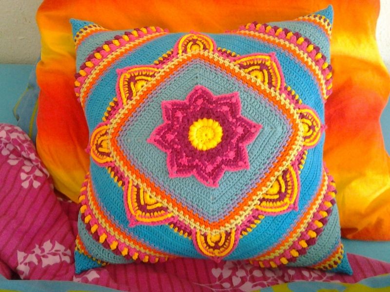 Free Crochet Patterns Marvelous Cushion CALs