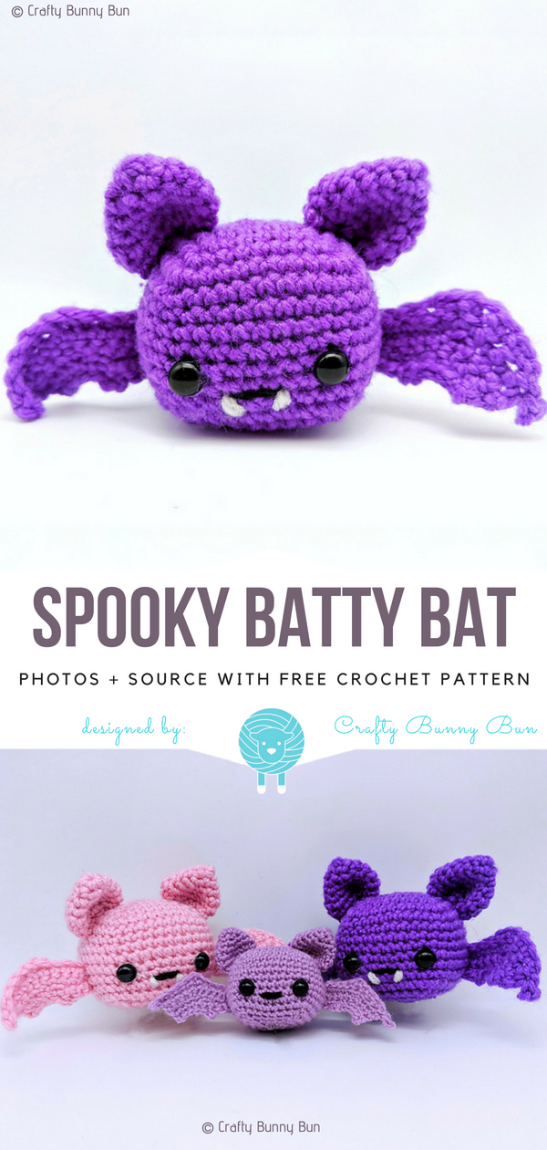 Spooky Batty Bat Free Crochet Pattern