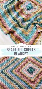 Shell Stitch Blanket Free Crochet Patterns