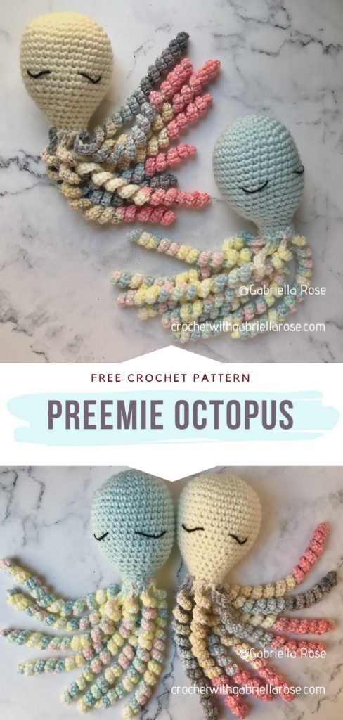 Octopus For Preemies Free Crochet Patterns