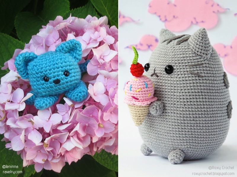 Meow Cats Free Crochet Patterns