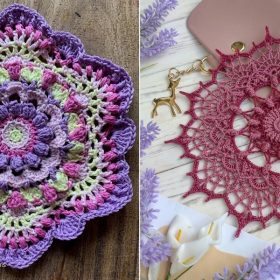 Decorative Doilies for Garden Parties with Free Crochet Patterns