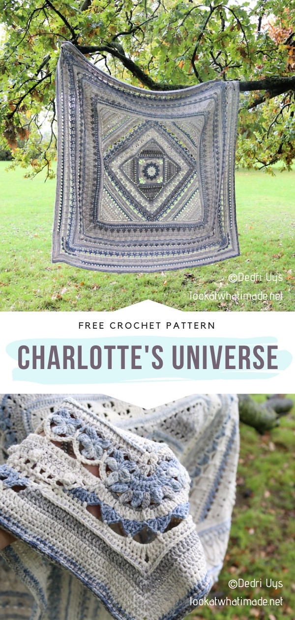 Beautiful Boho Flower Afghans - Free Crochet Patterns