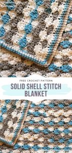 Shell Stitch Blanket Free Crochet Patterns