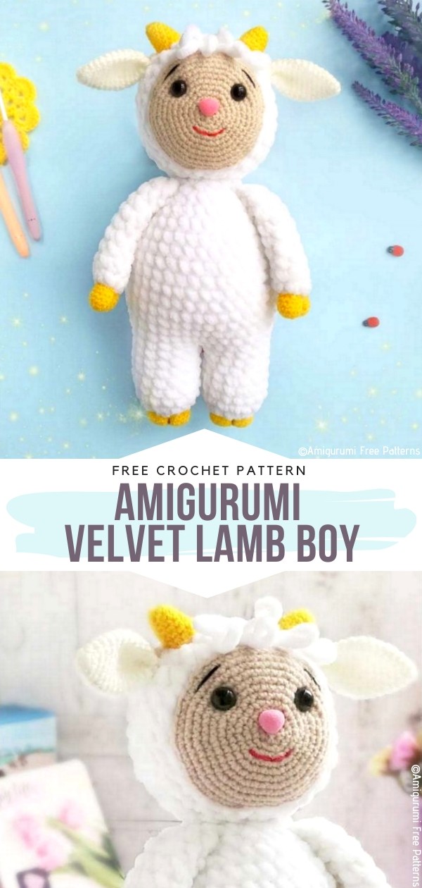Amigurumi Velvet Lamb Boy