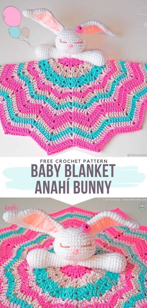 Baby Blanket with a Bunny