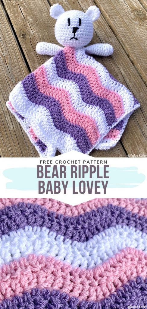 Delightful Sweet Lovey Baby Blankets - Free Crochet Patterns