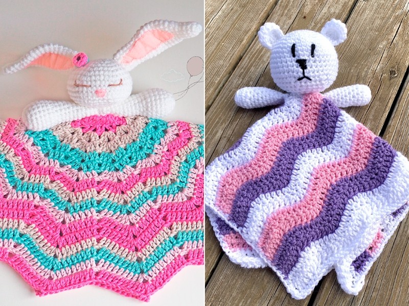 Lovey Baby Blankets Free Crochet Patterns