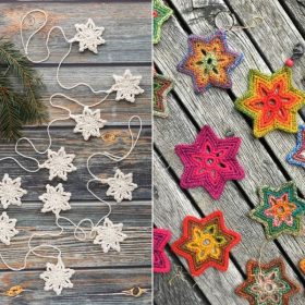 Garlands Full of Stars Free Crochet Patterns