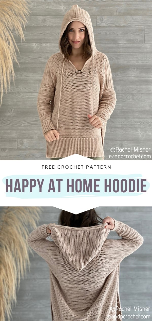 Comfortable Hooded Cardigan Free Crochet Patterns