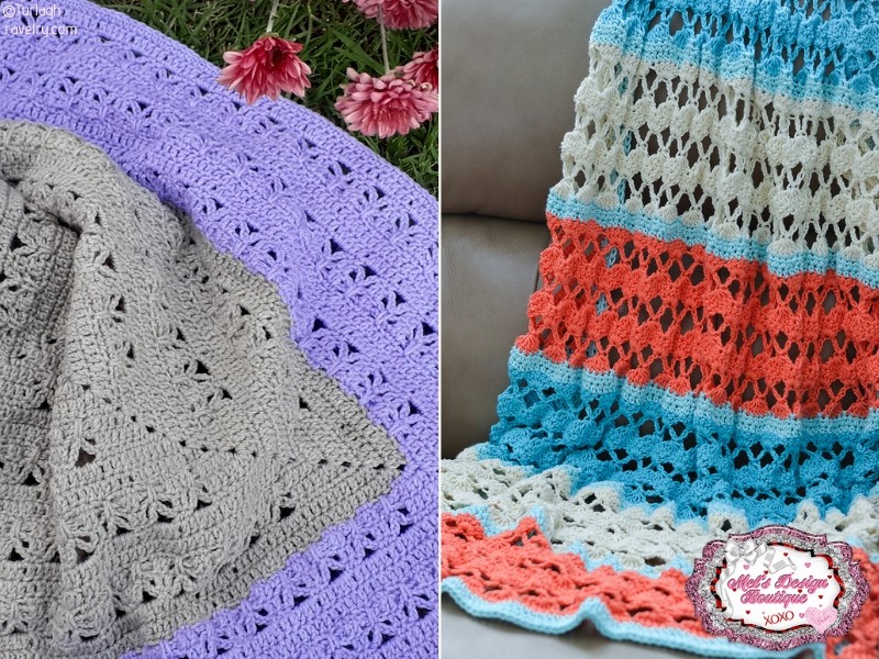 Lovely Summer Blankets with Free Crochet Patterns