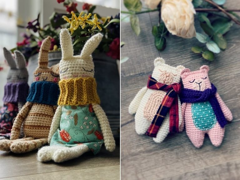 Retro Rag Dolls Free Crochet Patterns