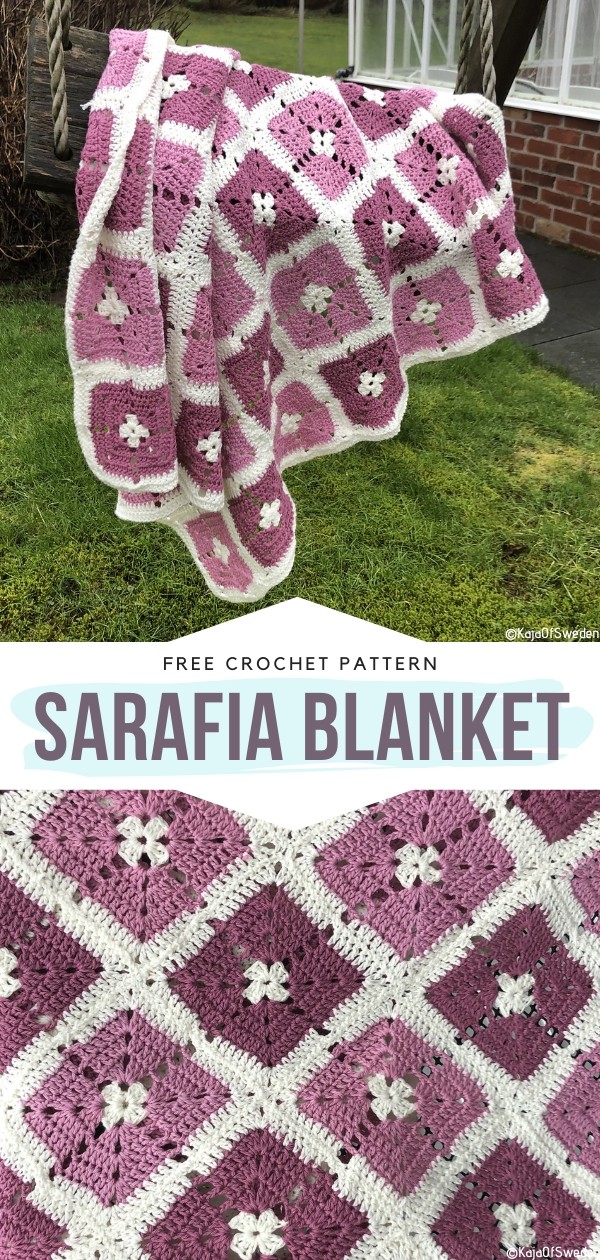 Sarafia Blanket Free Crochet Pattern