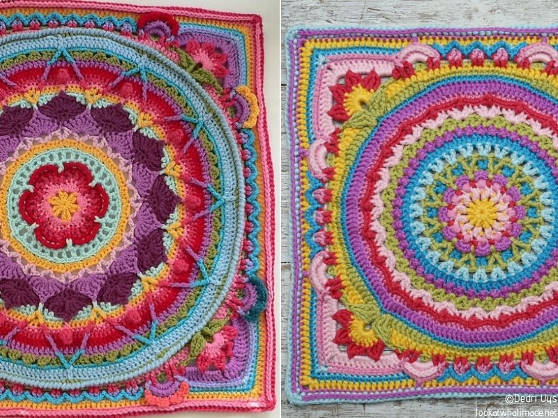 Spectacular Square Blankets Free Crochet Patterns