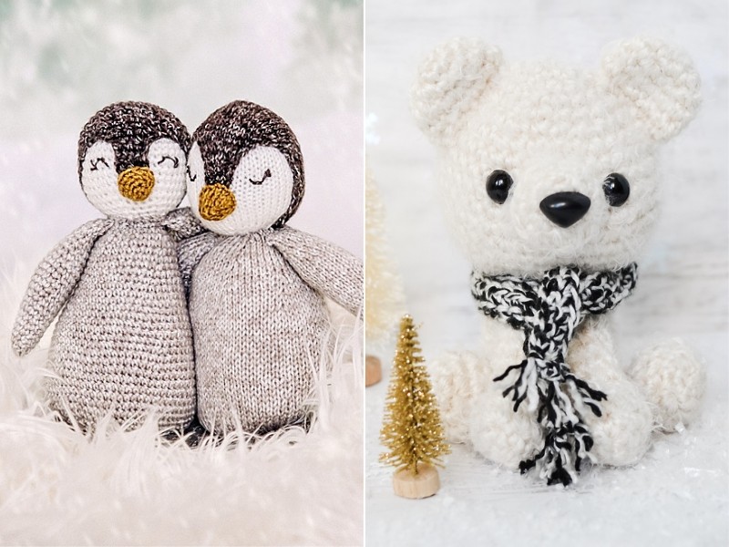Winter Amigurumi Free Crochet Patterns