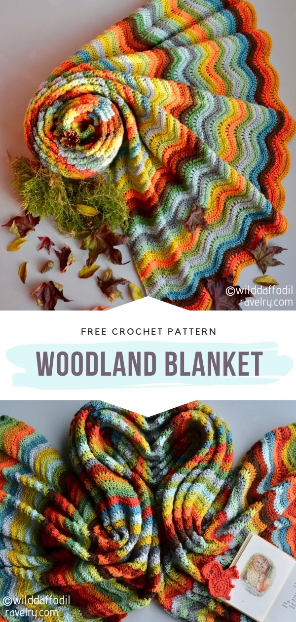 Woodland Blanket Crochet Along
