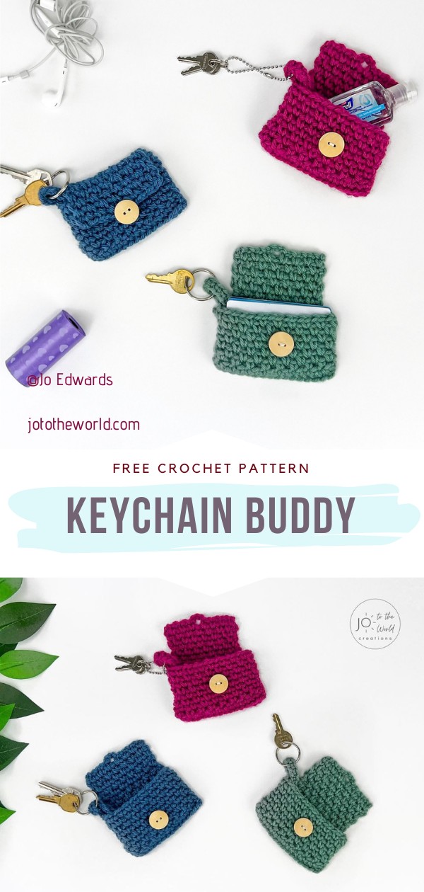 Cool Keychains - Free Crochet Patterns