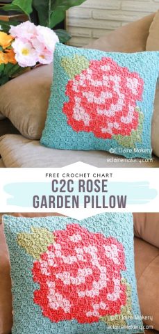 Our Favorite Floral Pillows - Free Crochet Patterns