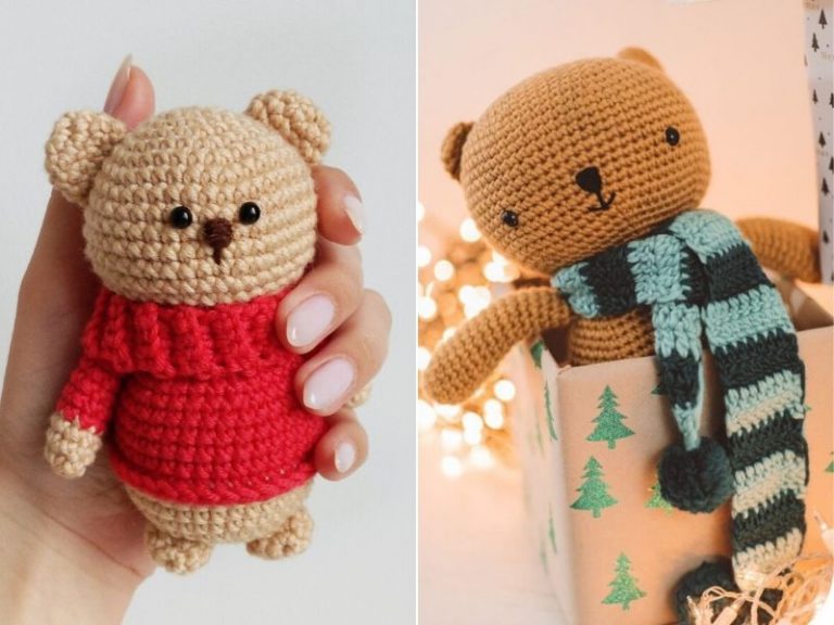 Free Patterns Cuddly Crochet Teddy Bears