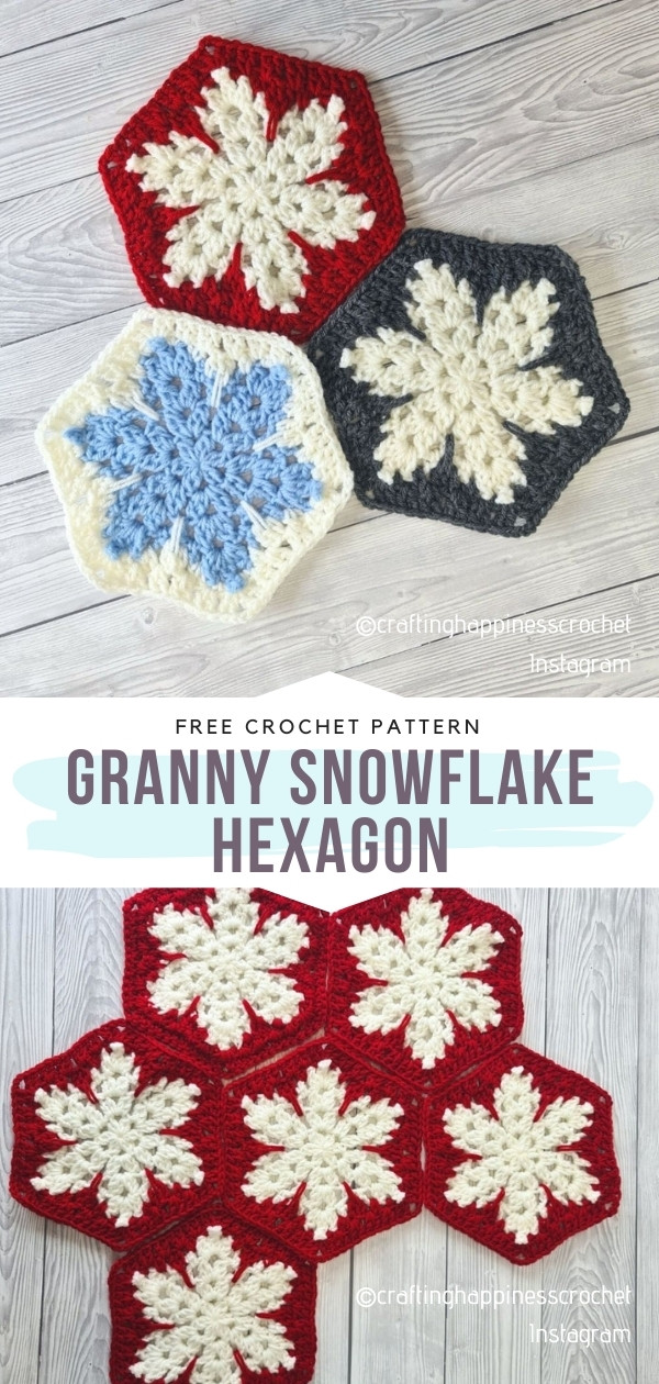Granny Snowflake Hexagon