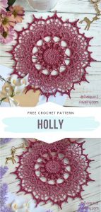 Decorative Doilies for Garden Parties with Free Crochet Patterns