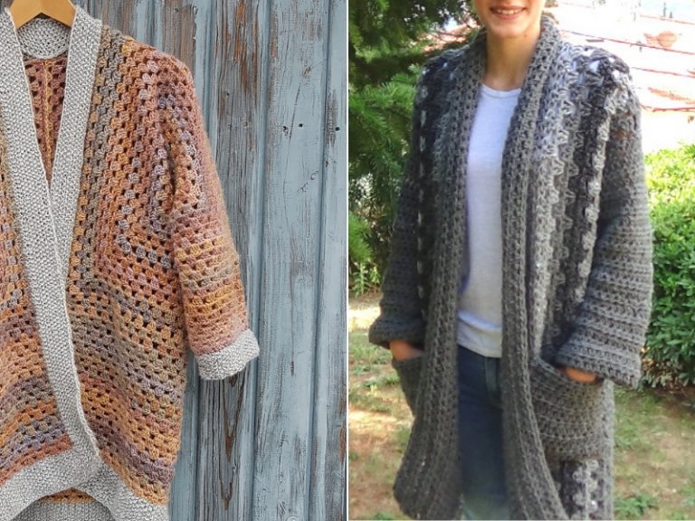 Classy Cardigans Free Crochet Patterns