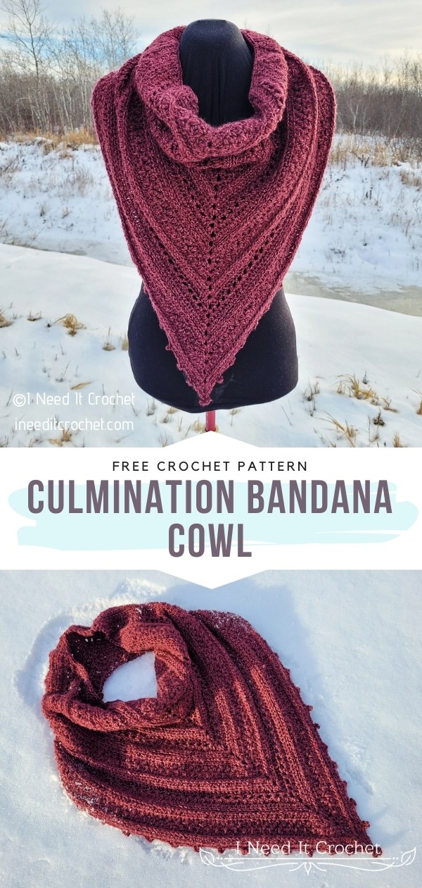 Crochet Bandana Cowl