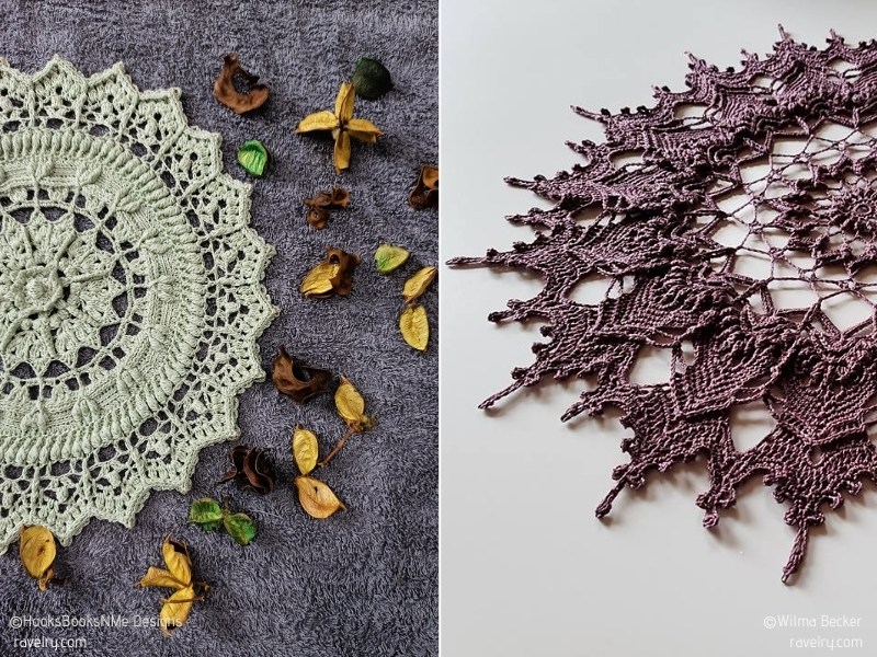 Majestic Doilies with Free Crochet Patterns