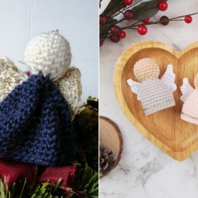 Quick and Simple Christmas Ornaments with Free Crochet Patterns