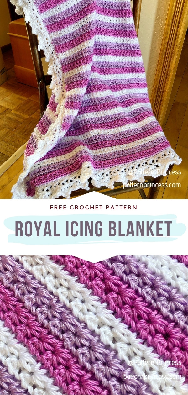 Ravelry: Picot Blanket pattern by The Turtle Trunk