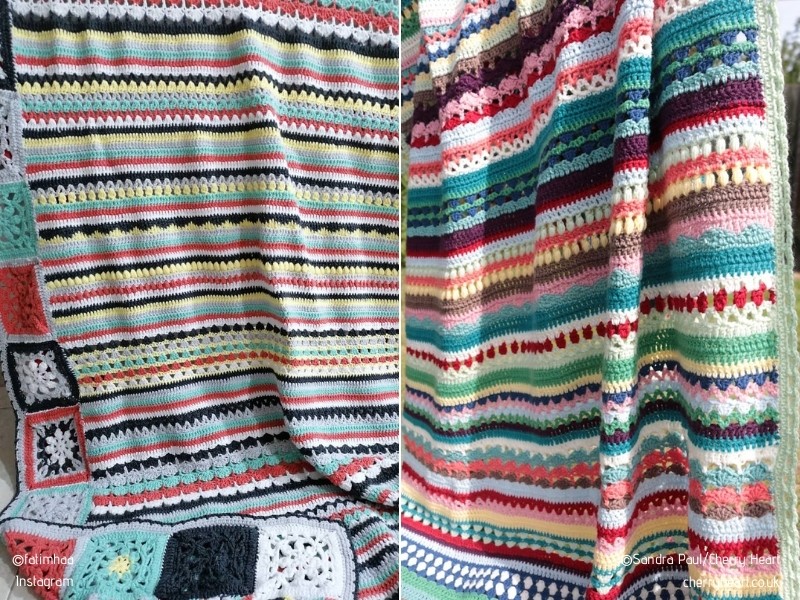 Super Colorful Blanket CAL Free Crochet Pattern